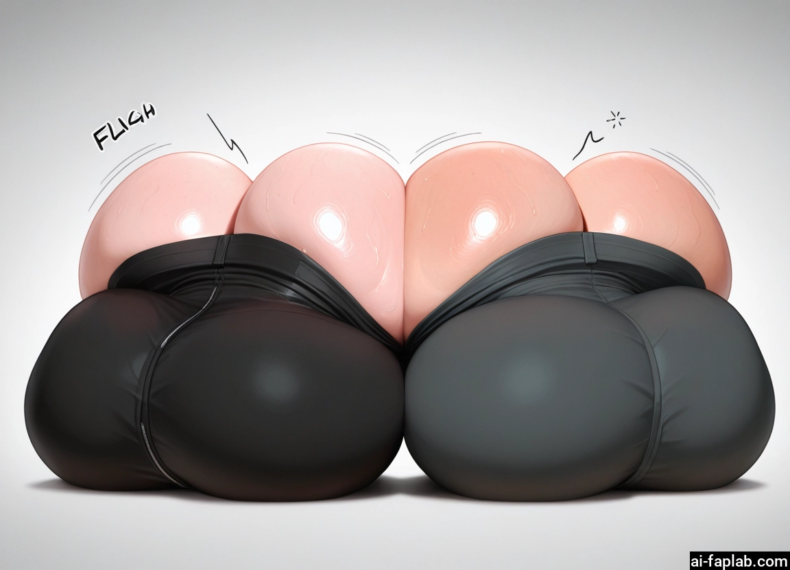 breasts, 1girl, ass, shiny, shiny skin, solo