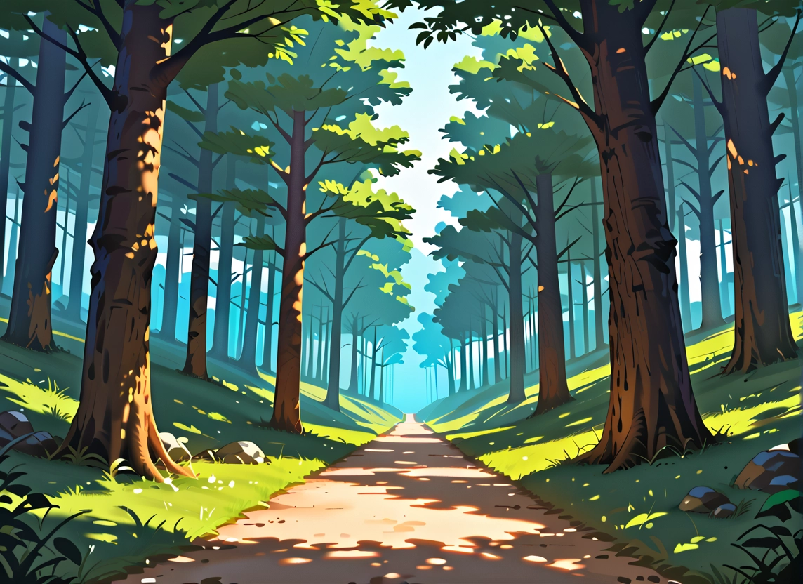 tree, outdoors, no humans, nature, forest, grass · Yamete.gg