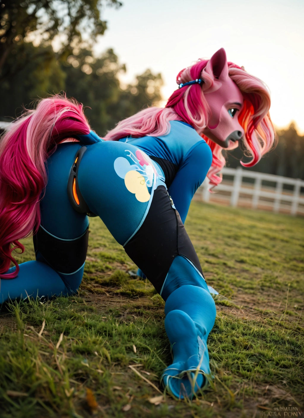 furry, solo, 1girl, furry female, ass, tail · Yamete.gg