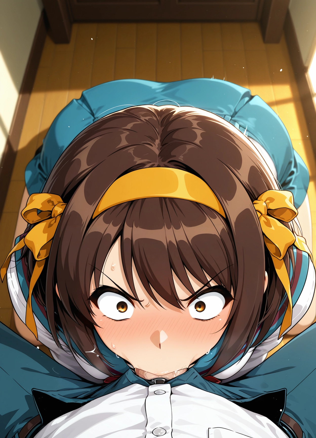 school uniform, 1girl, fellatio, oral, hetero, serafuku · Yamete.gg