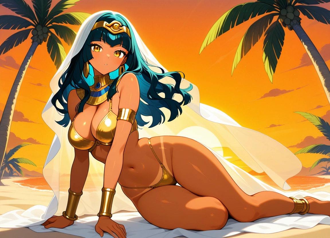 1girl, breasts, solo, jewelry, navel, bikini · Yamete.gg