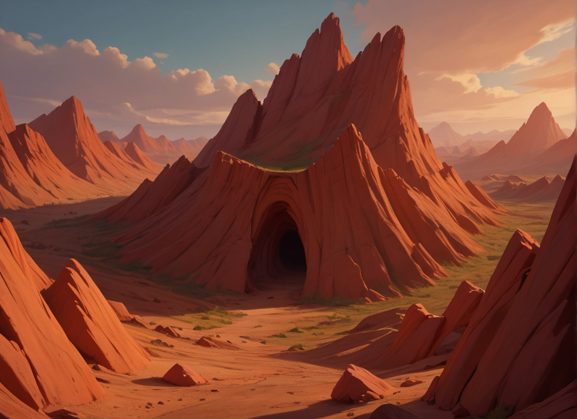 no humans, scenery, sky, outdoors, cloud, mountain · Yamete.gg