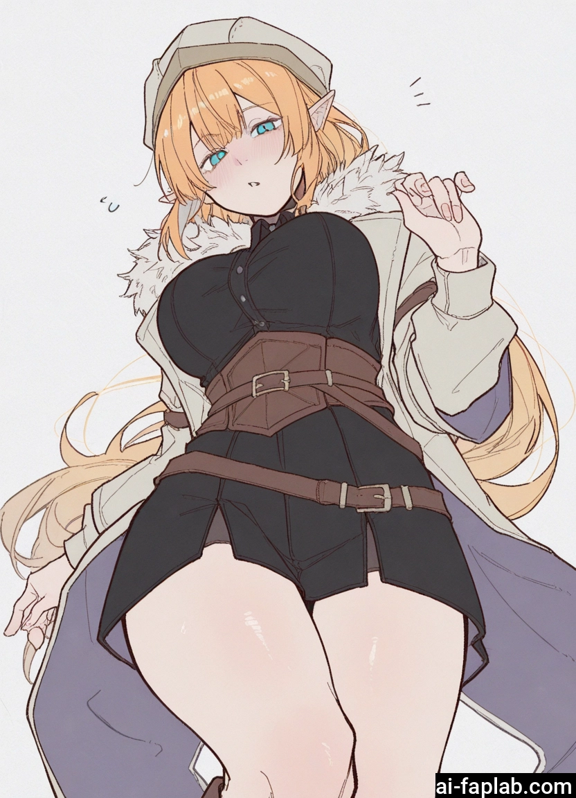 1girl, breasts, pointy ears, long hair, solo, large breasts · Yamete.gg