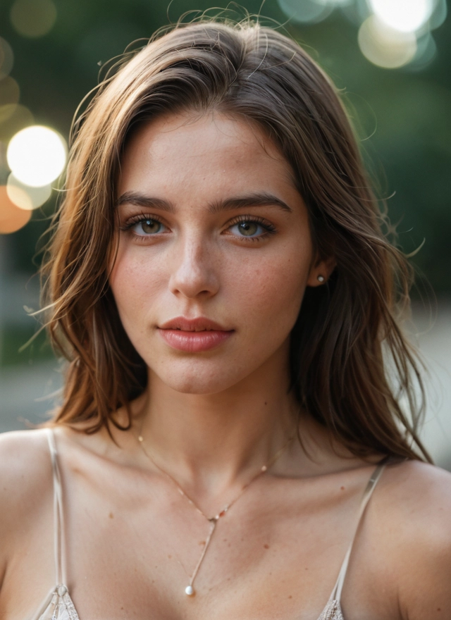 1girl, solo, jewelry, necklace, looking at viewer, earrings · Yamete.gg