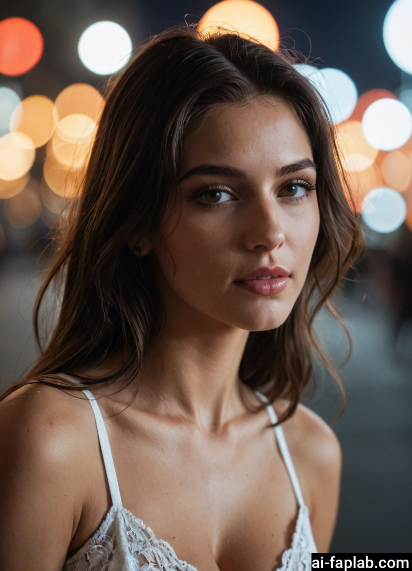 1girl, solo, brown eyes, brown hair, looking at viewer, breasts · Yamete.gg