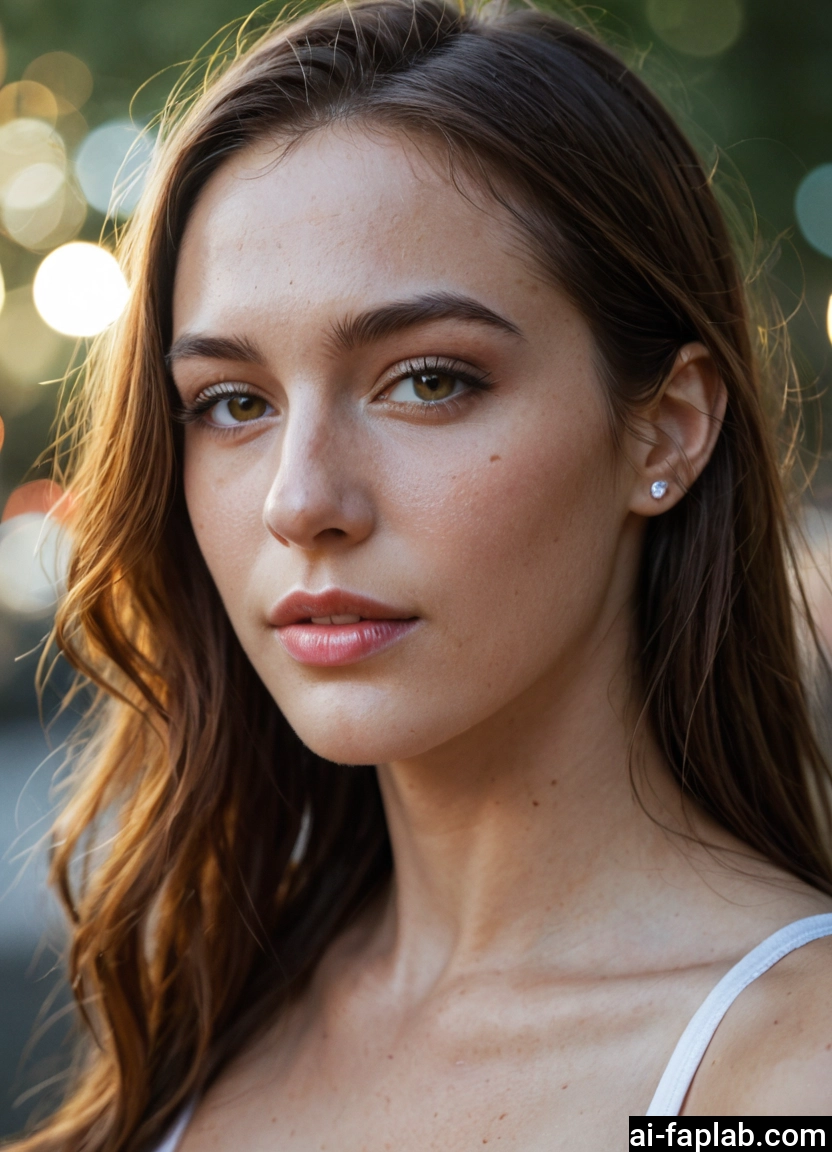 1girl, solo, jewelry, earrings, looking at viewer, brown eyes