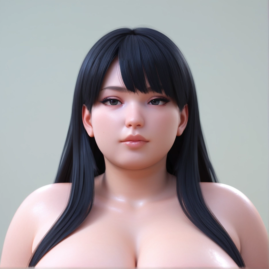 1girl, solo, breasts, long hair, black hair, looking at viewer · Yamete.gg