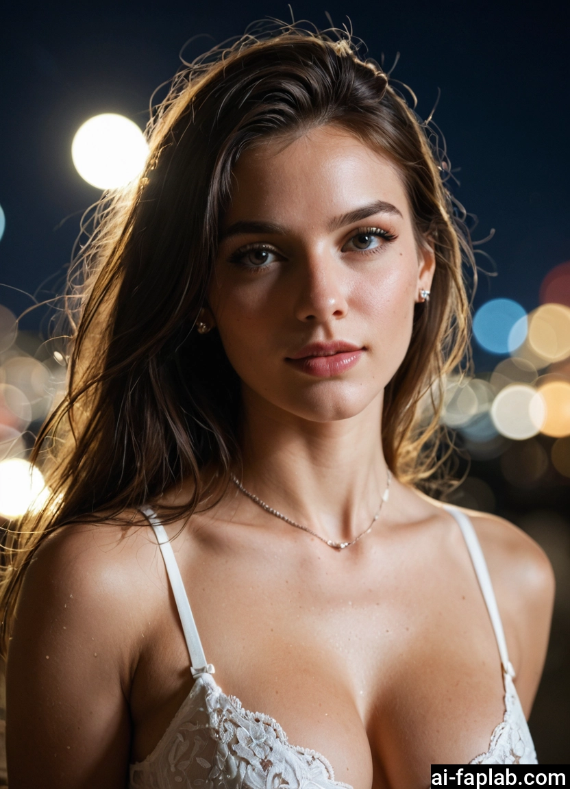 1girl, solo, jewelry, breasts, necklace, earrings · Yamete.gg