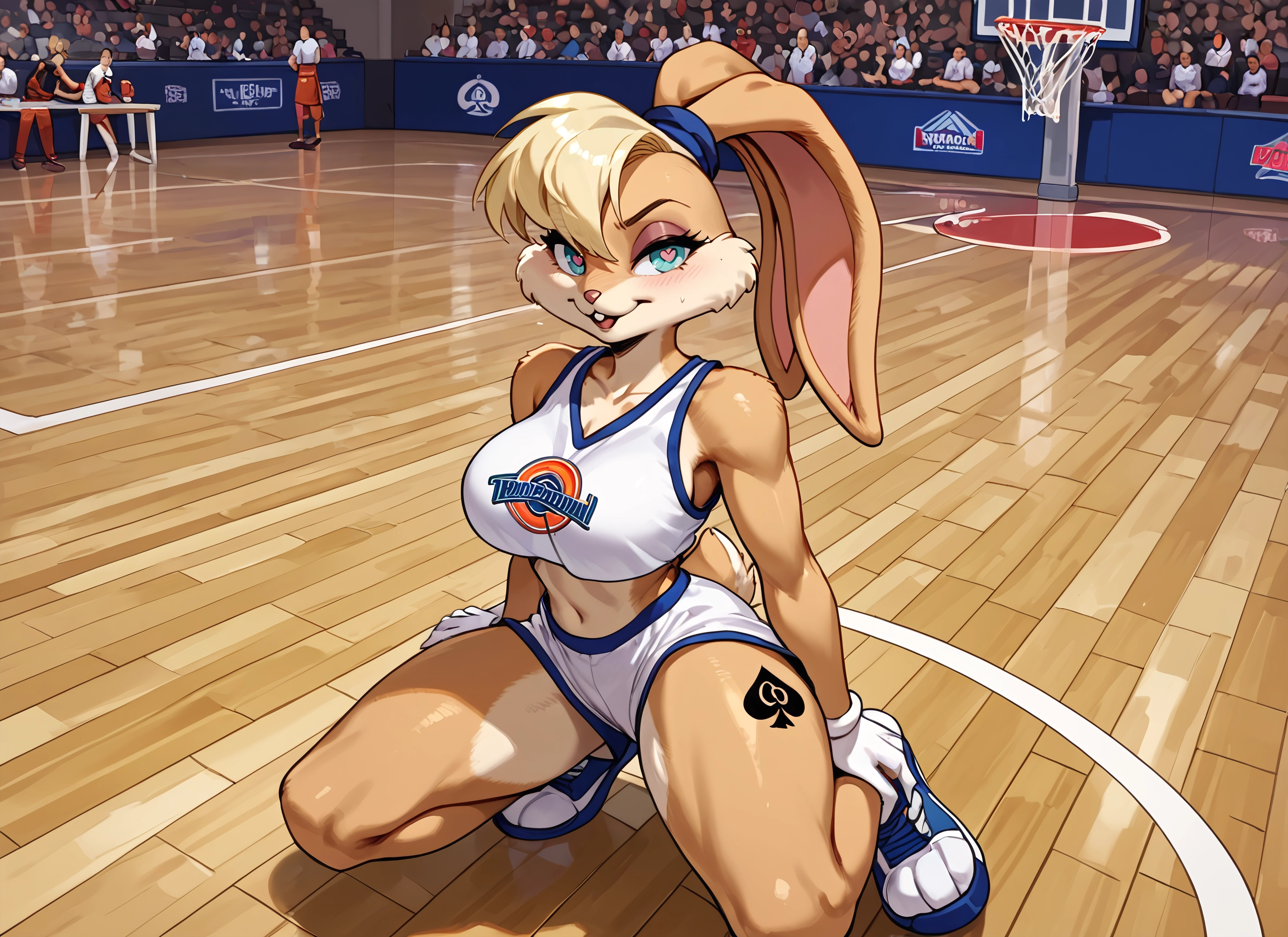 furry, animal ears, breasts, furry female, tail, heart · Yamete.gg