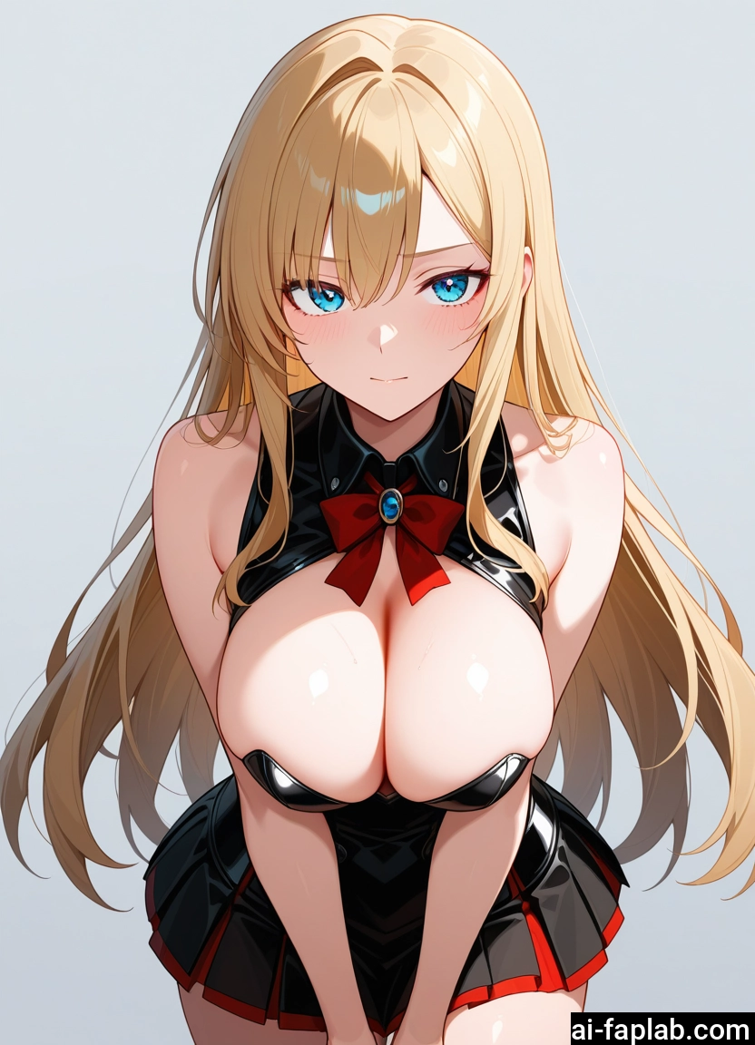 breasts, 1girl, long hair, blonde hair, large breasts, solo