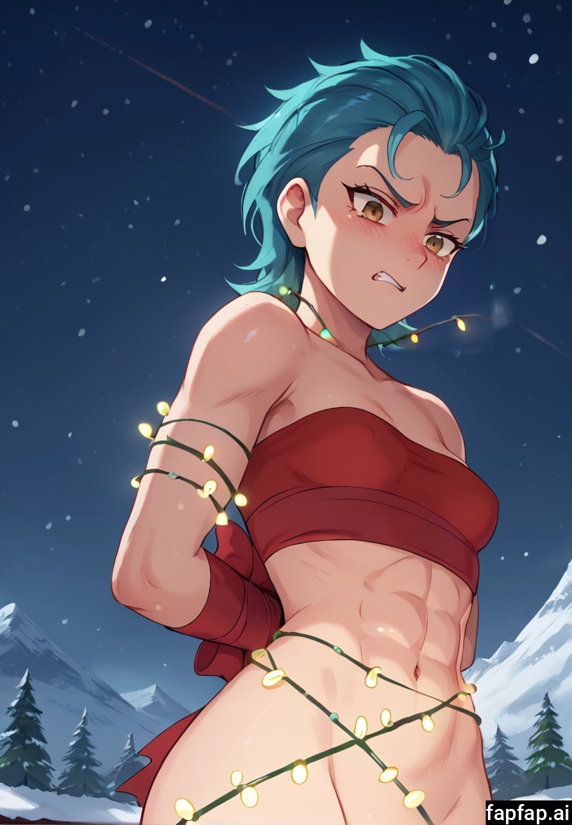 1girl, solo, navel, breasts, short hair, abs · Yamete.gg