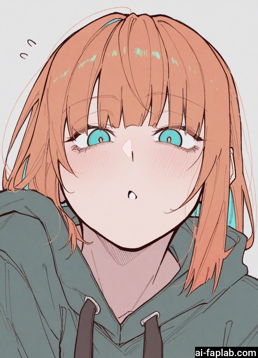 1girl, solo, hood, blush, hoodie, bangs · Yamete.gg