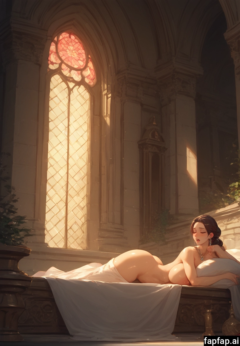 1girl, breasts, nude, solo, indoors, jewelry · Yamete.gg