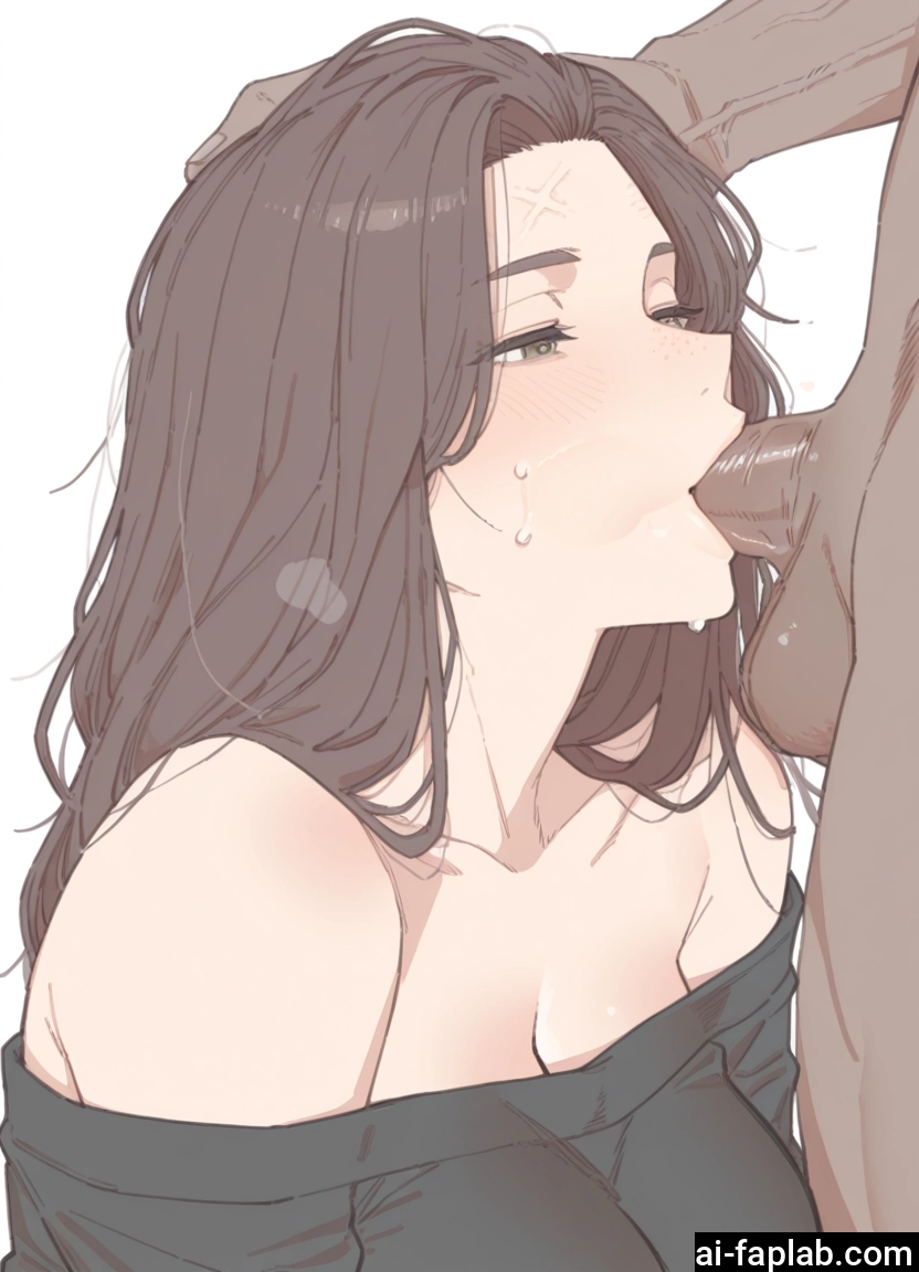 1girl, penis, oral, hetero, fellatio, 1boy