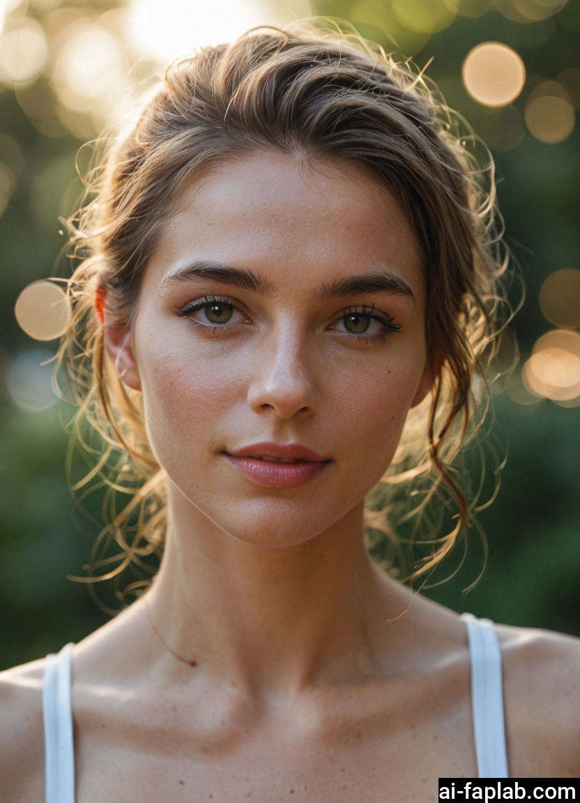 1girl, solo, looking at viewer, photo (medium), brown eyes, portrait · Yamete.gg