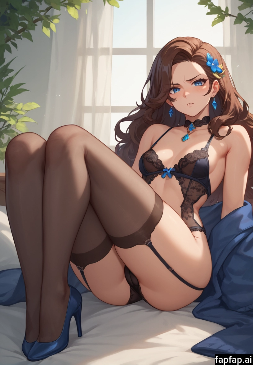 1girl, solo, underwear, breasts, high heels, thighhighs