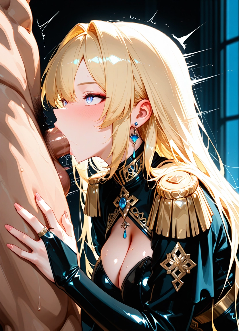 1girl, breasts, penis, hetero, oral, 1boy · Yamete.gg