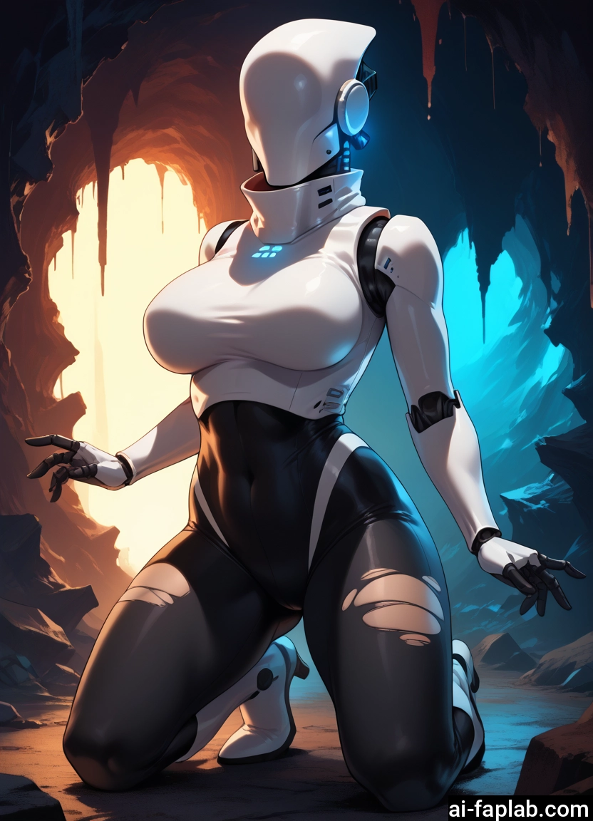 1girl, breasts, solo, torn clothes, large breasts, bodysuit · Yamete.gg
