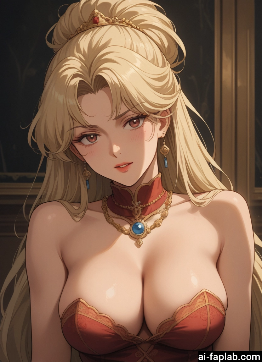 1girl, breasts, long hair, jewelry, earrings, solo