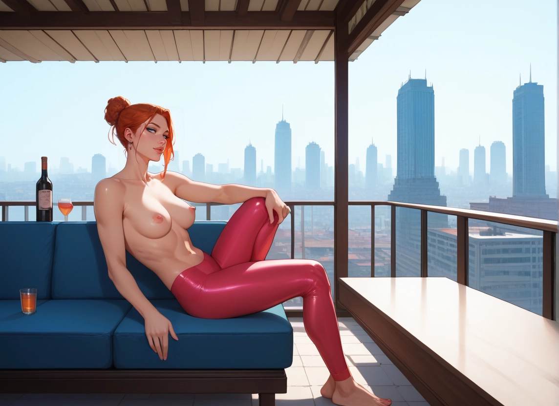1girl, breasts, nipples, topless, solo, cup · Yamete.gg