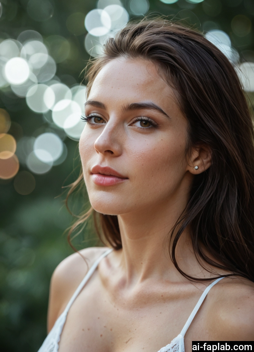 1girl, solo, brown eyes, brown hair, jewelry, earrings · Yamete.gg