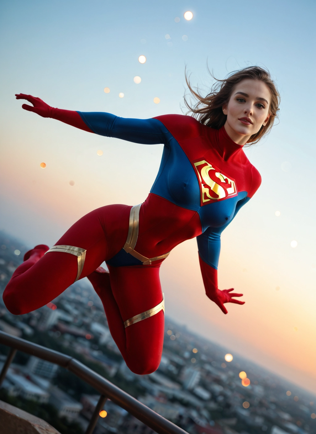 1girl, solo, bodysuit, breasts, superhero, covered nipples · Yamete.gg