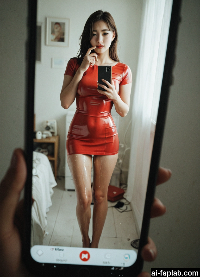 1girl, phone, cellphone, smartphone, brown hair, pov
