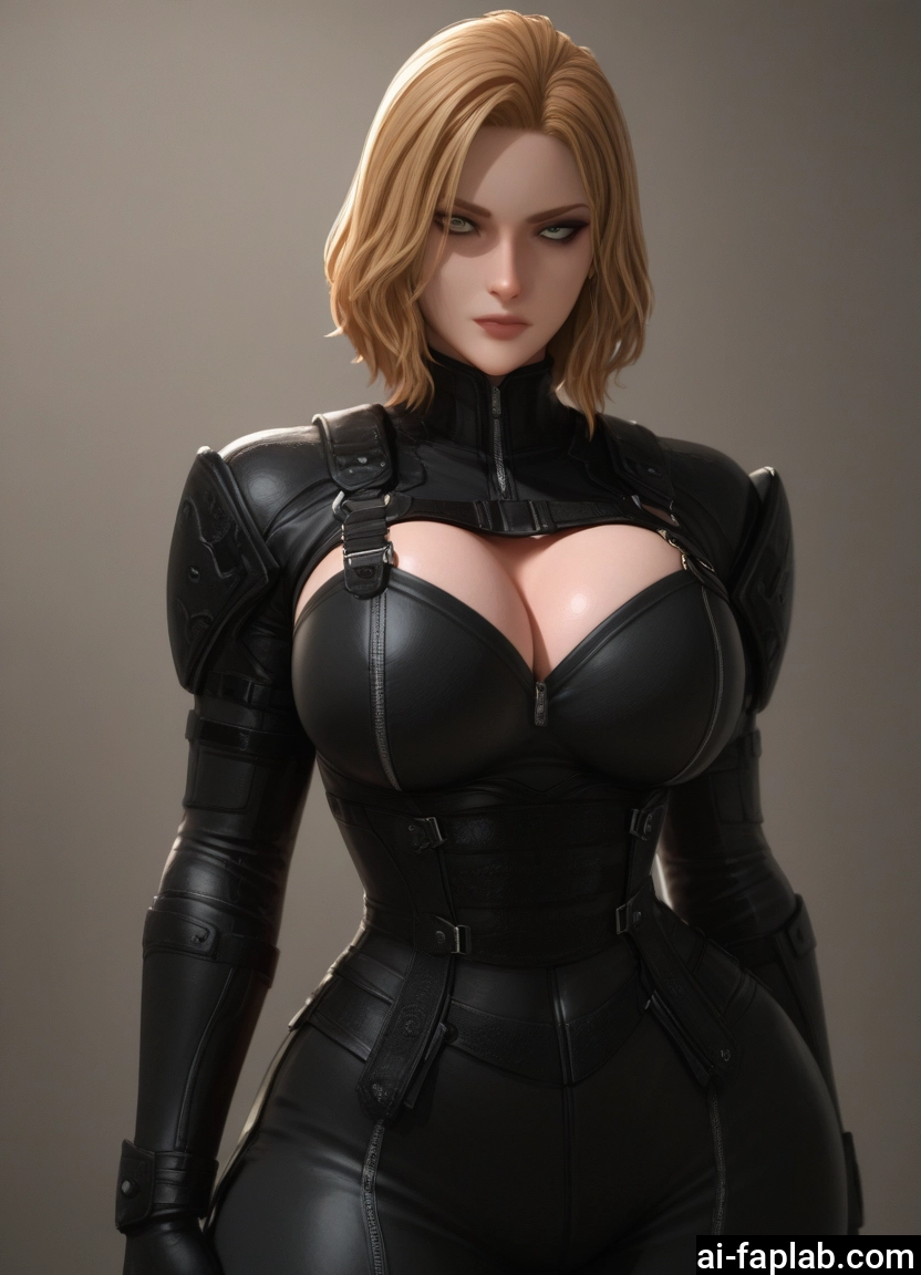 1girl, breasts, blonde hair, solo, large breasts, cleavage · Yamete.gg