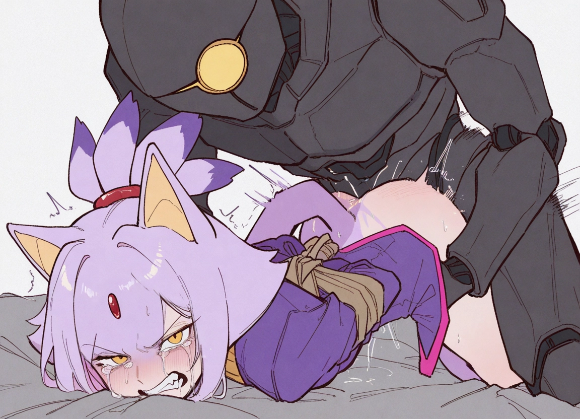 1girl, 1boy, hetero, sex from behind, sex, animal ears