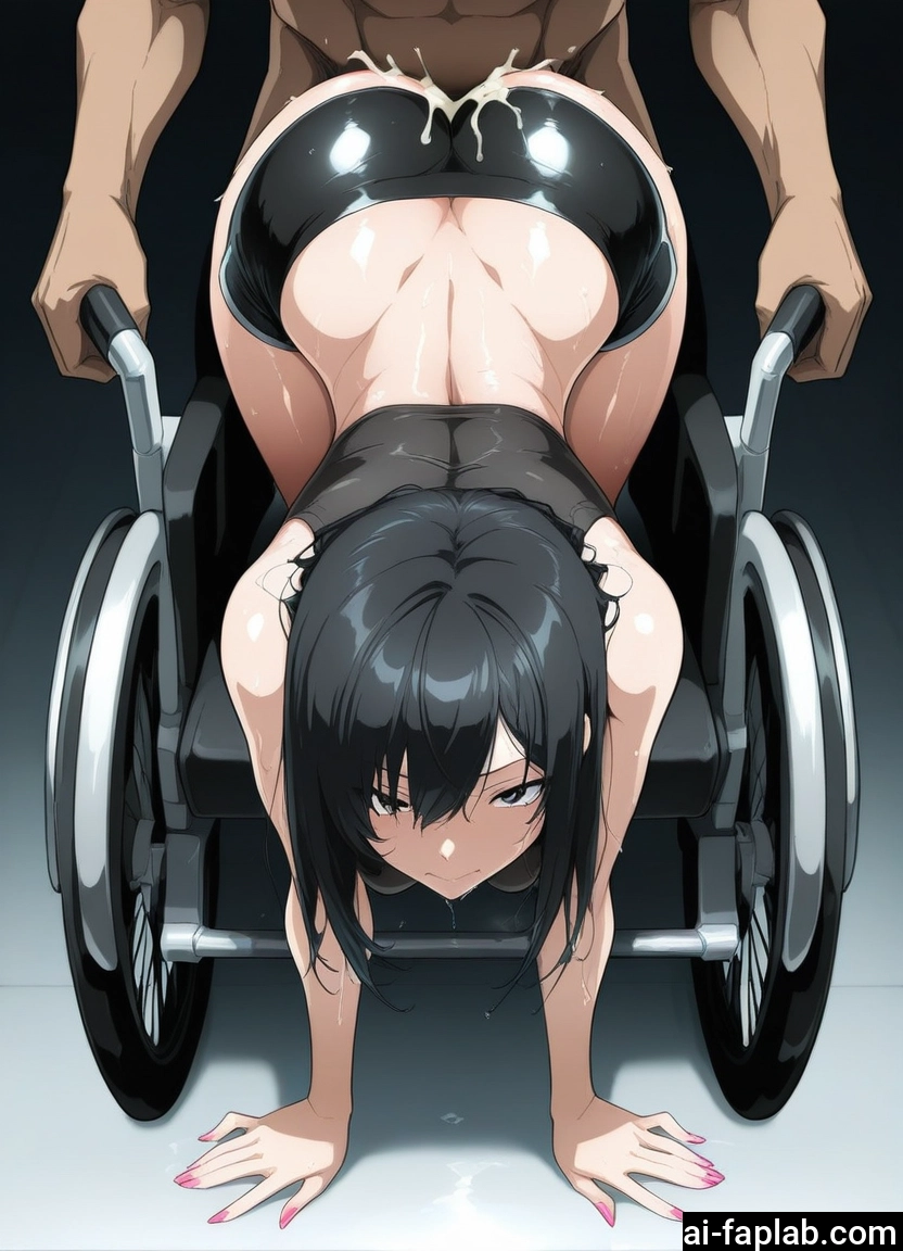 1girl, 1boy, black hair, sex, hetero, cum · Yamete.gg