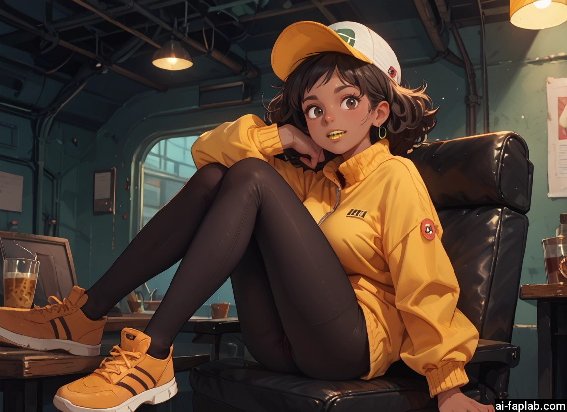 1girl, solo, hat, jewelry, earrings, shoes · Yamete.gg