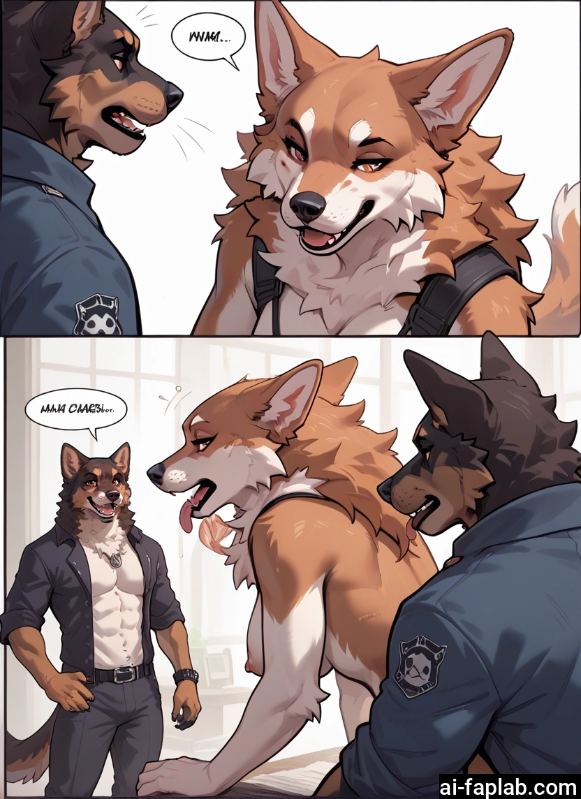 yaoi, bara, furry, animal ears, nipples, furry male · Yamete.gg