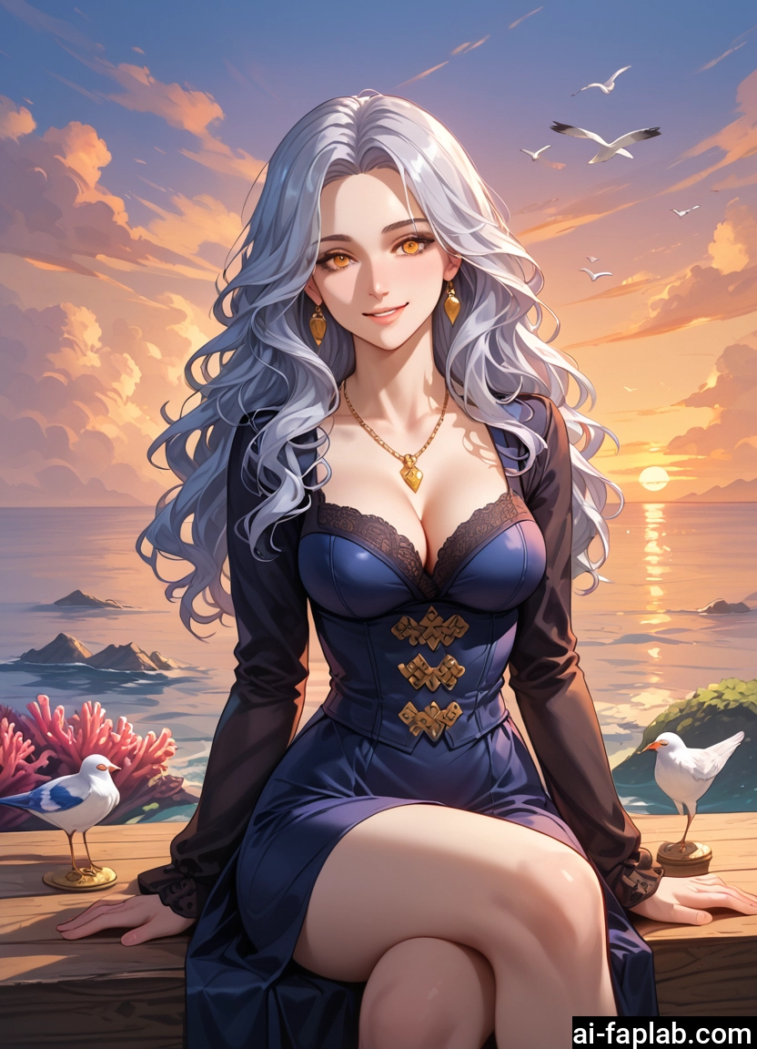 1girl, breasts, jewelry, earrings, bird, cleavage