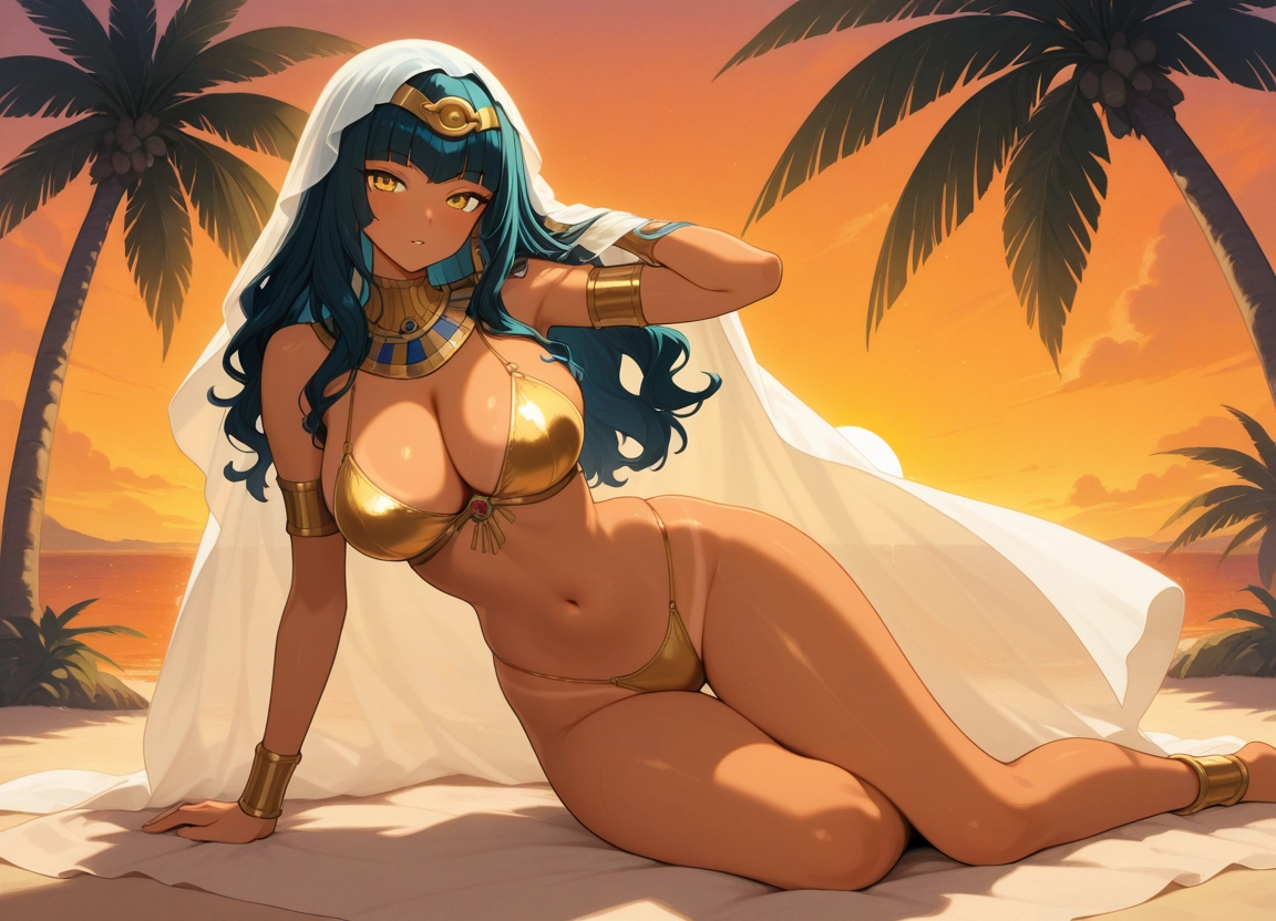 1girl, breasts, swimsuit, solo, bikini, navel · Yamete.gg