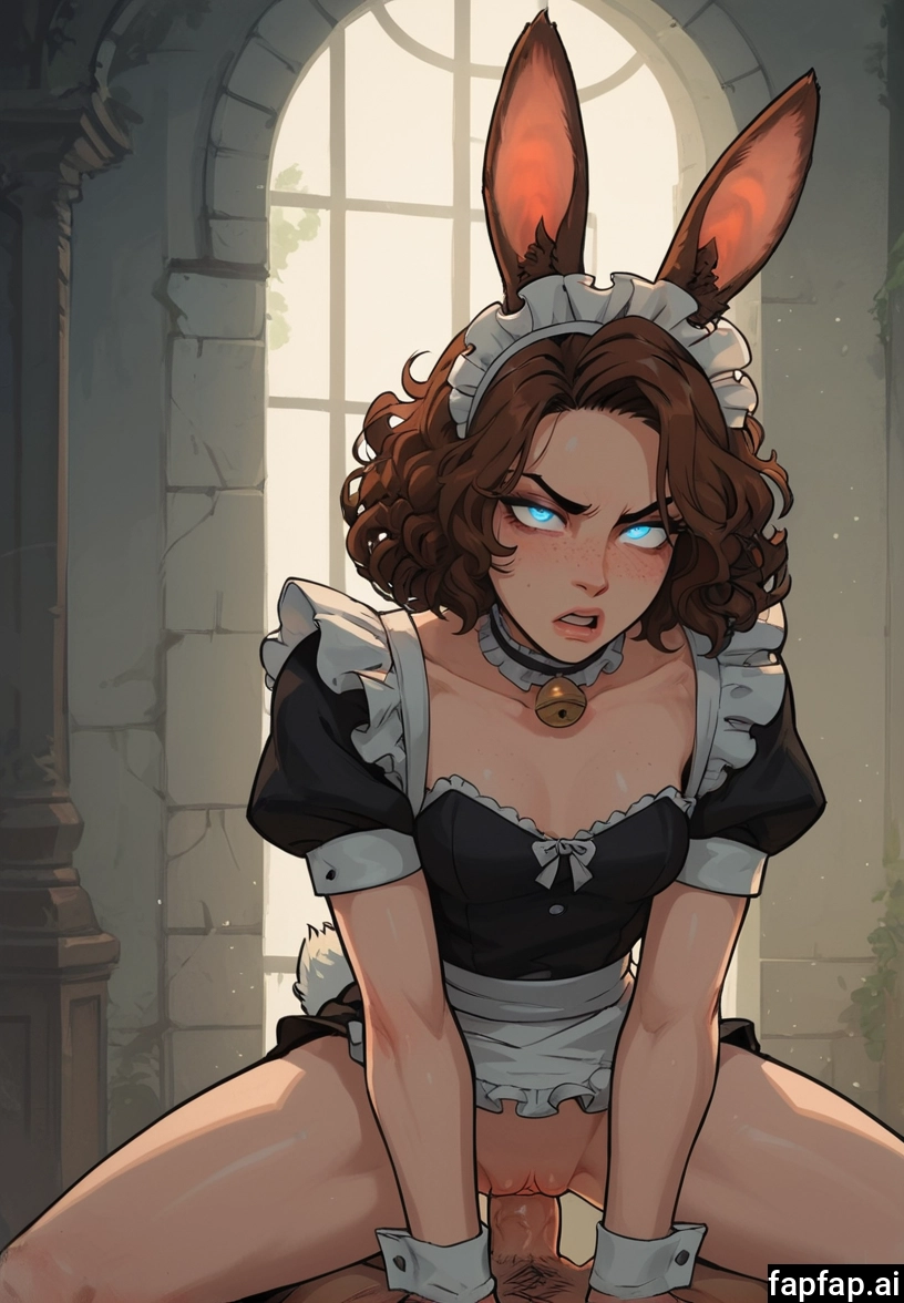 1girl, hetero, animal ears, 1boy, penis, rabbit ears