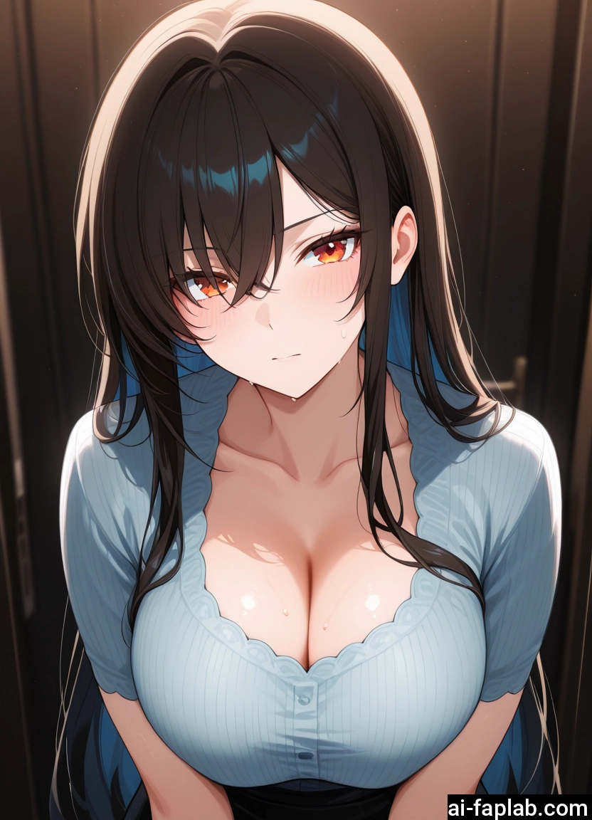 breasts, 1girl, long hair, cleavage, large breasts, solo · Yamete.gg