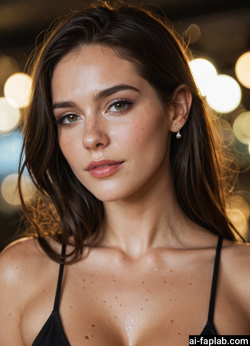 1girl, solo, jewelry, earrings, freckles, looking at viewer · Yamete.gg