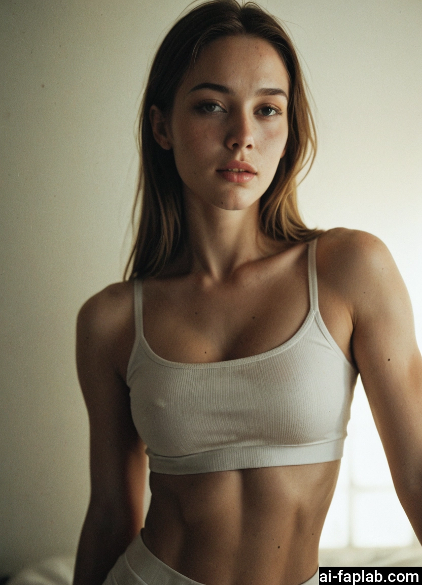 1girl, solo, photo (medium), underwear, sports bra, breasts · Yamete.gg