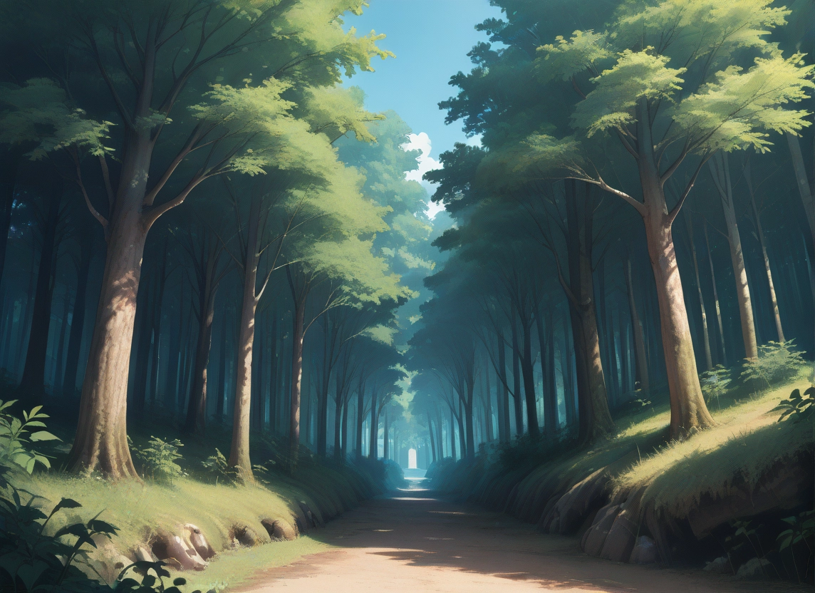 no humans, tree, scenery, nature, forest, outdoors · Yamete.gg