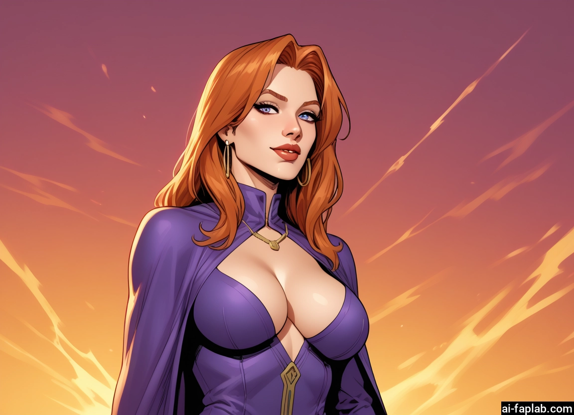 1girl, breasts, jewelry, earrings, solo, cleavage · Yamete.gg