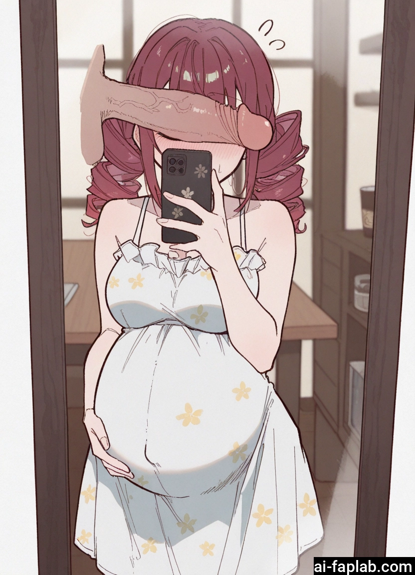 1girl, penis, phone, dress, pregnant, hetero · Yamete.gg