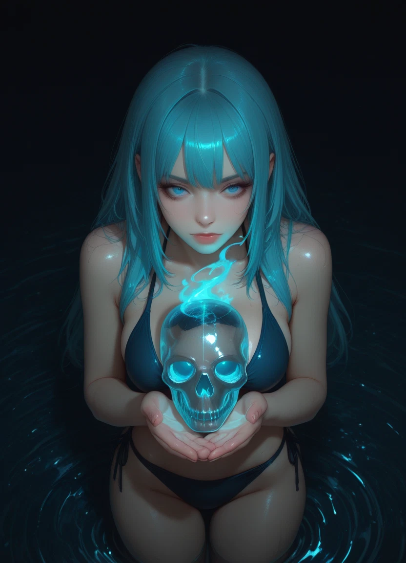 1girl, solo, swimsuit, breasts, bikini, long hair · Yamete.gg