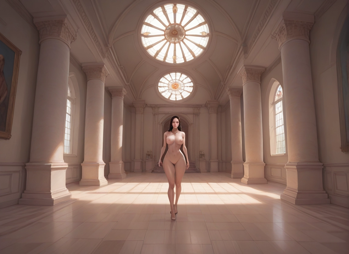 1girl, breasts, solo, nude, nipples, indoors · Yamete.gg