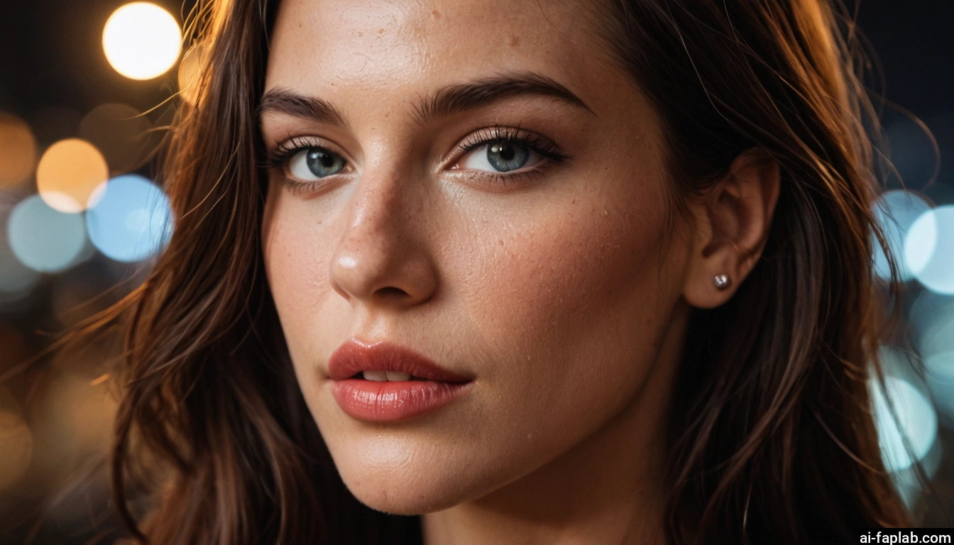 1girl, solo, jewelry, earrings, blue eyes, realistic · Yamete.gg