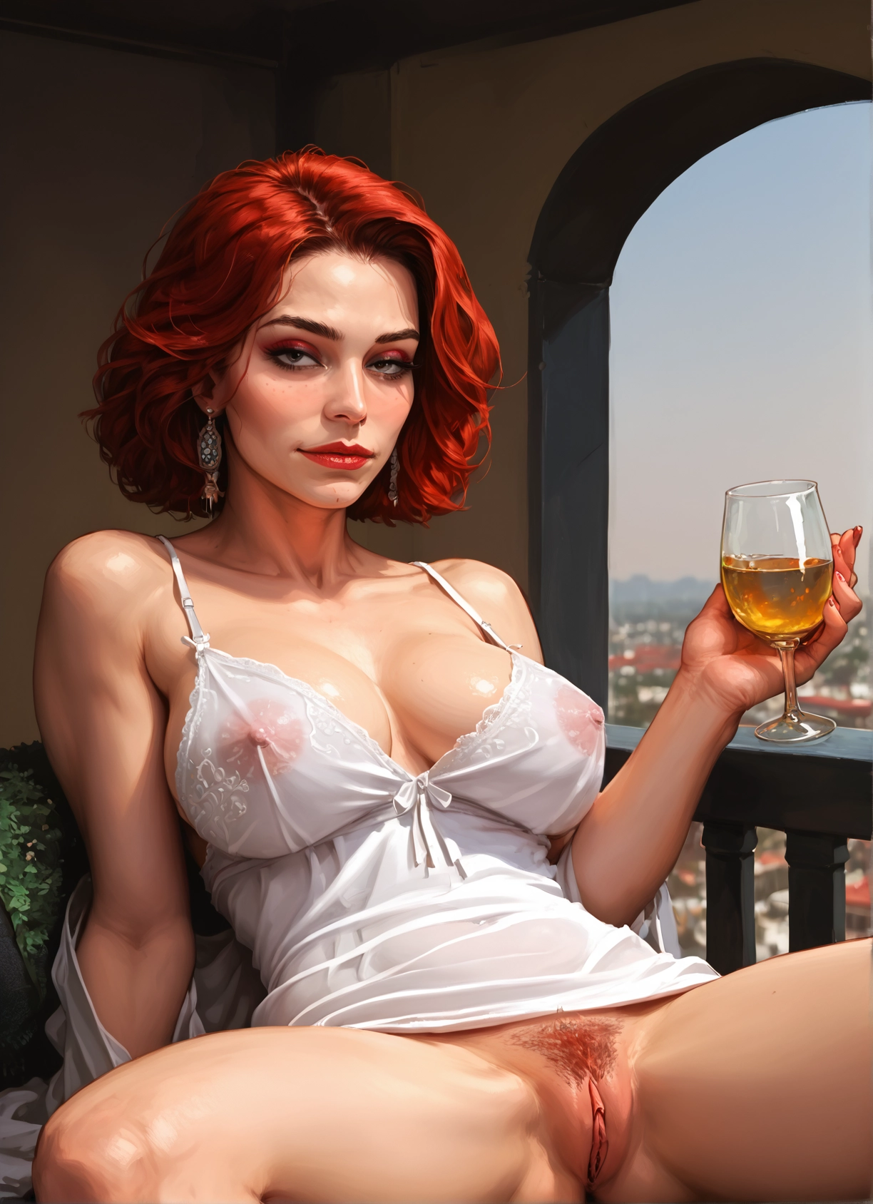 1girl, solo, breasts, pussy, pubic hair, female pubic hair · Yamete.gg