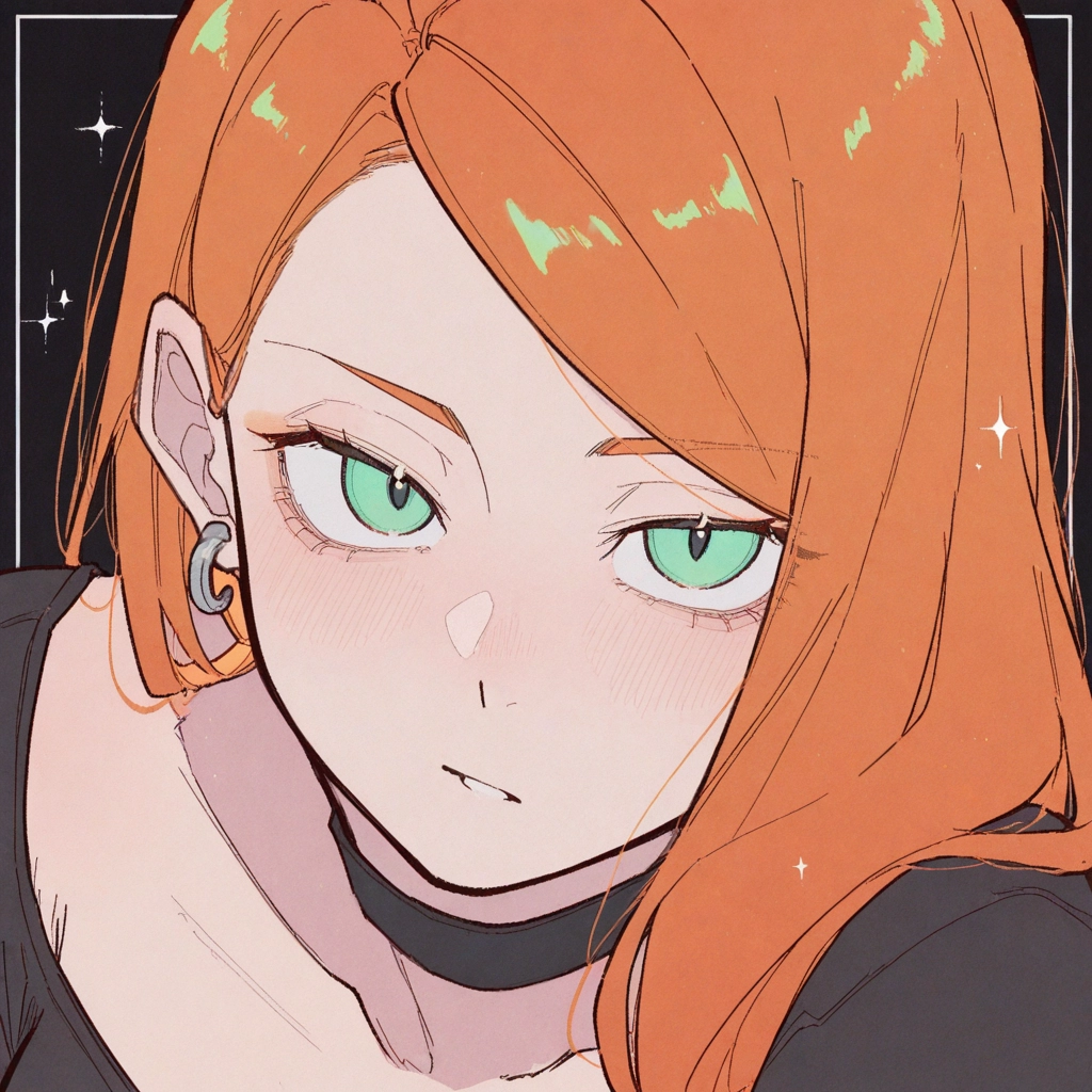 1girl, solo, jewelry, earrings, looking at viewer, choker