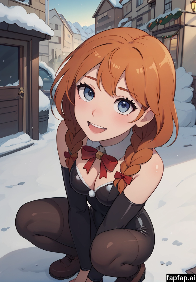 1girl, breasts, solo, twin braids, bow, braid · Yamete.gg