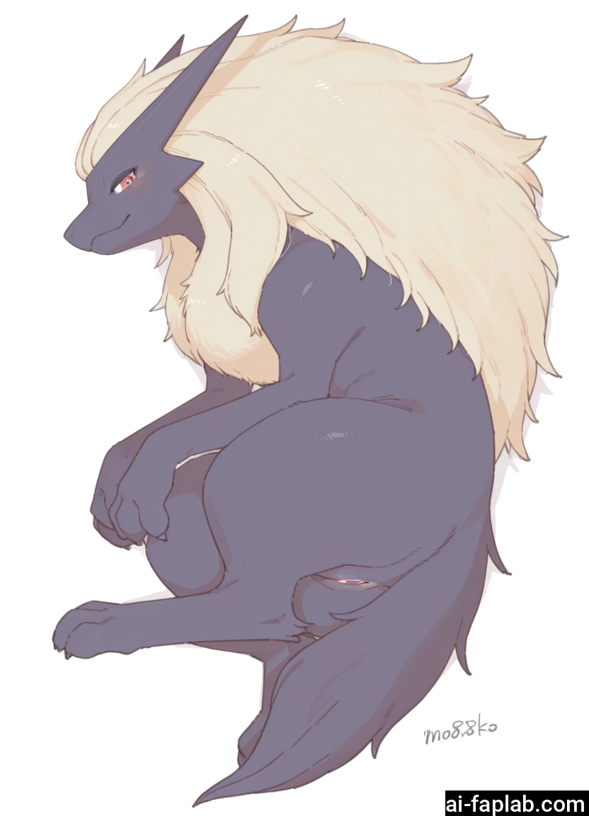 furry, solo, no humans, white background, simple background, smile · Yamete.gg