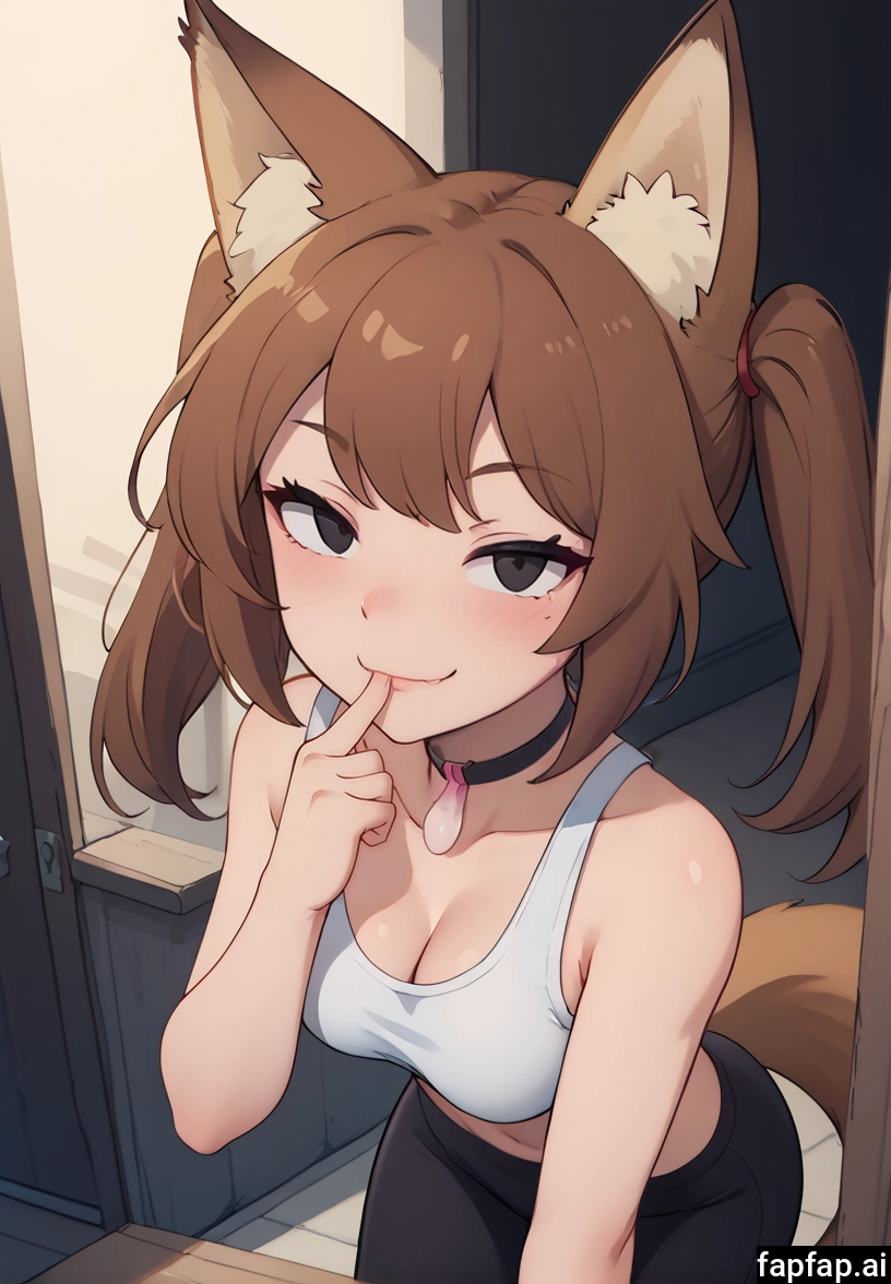 1girl, breasts, used condom, animal ears, solo, condom · Yamete.gg
