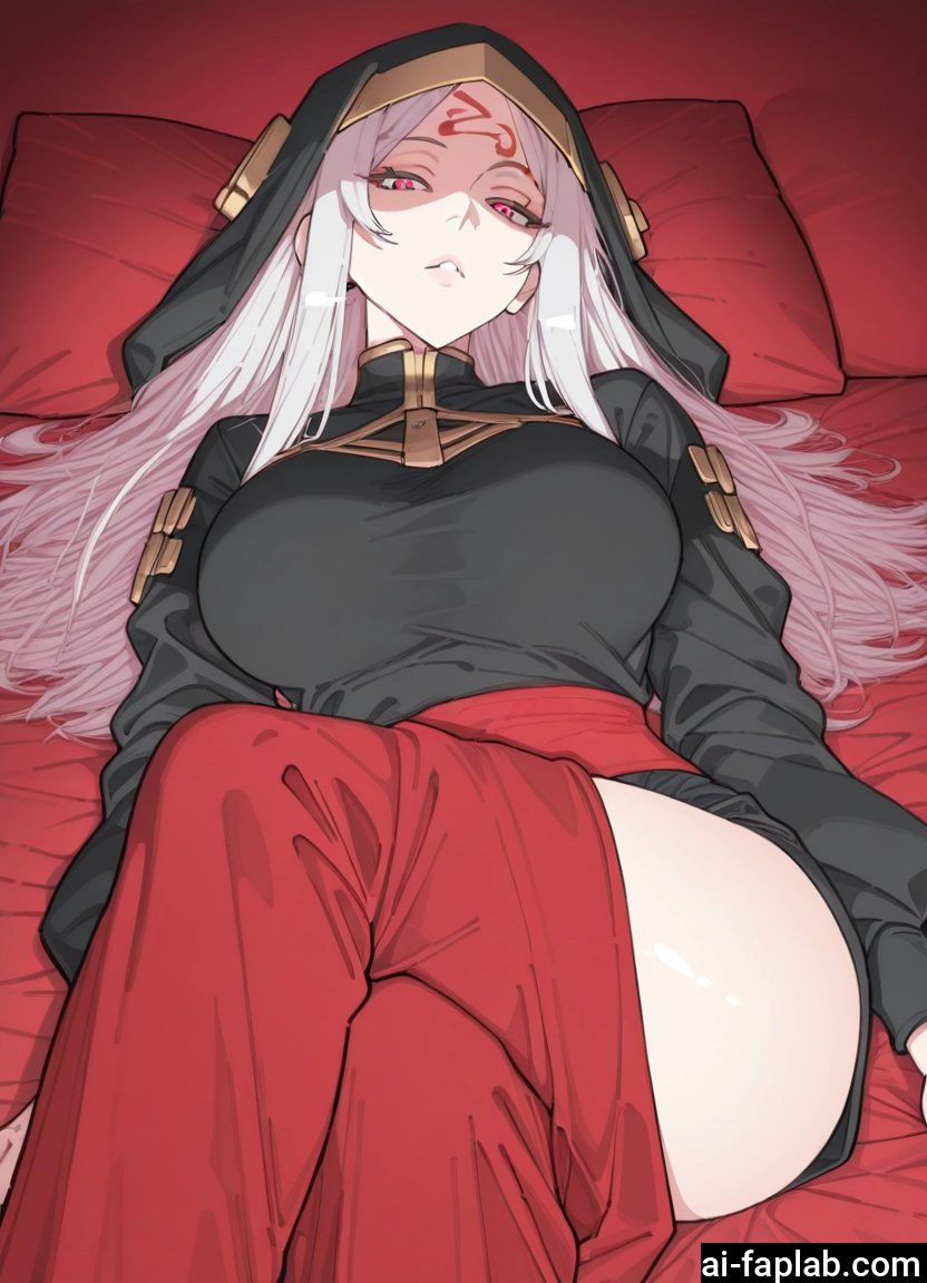 1girl, breasts, long hair, lying, solo, large breasts